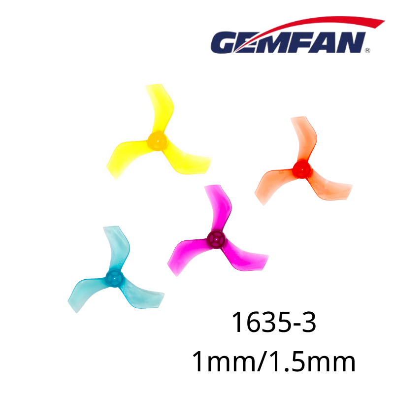 Fpv Drone Motor - Gemfan 1635 40mm 3-Blade Pervane 8