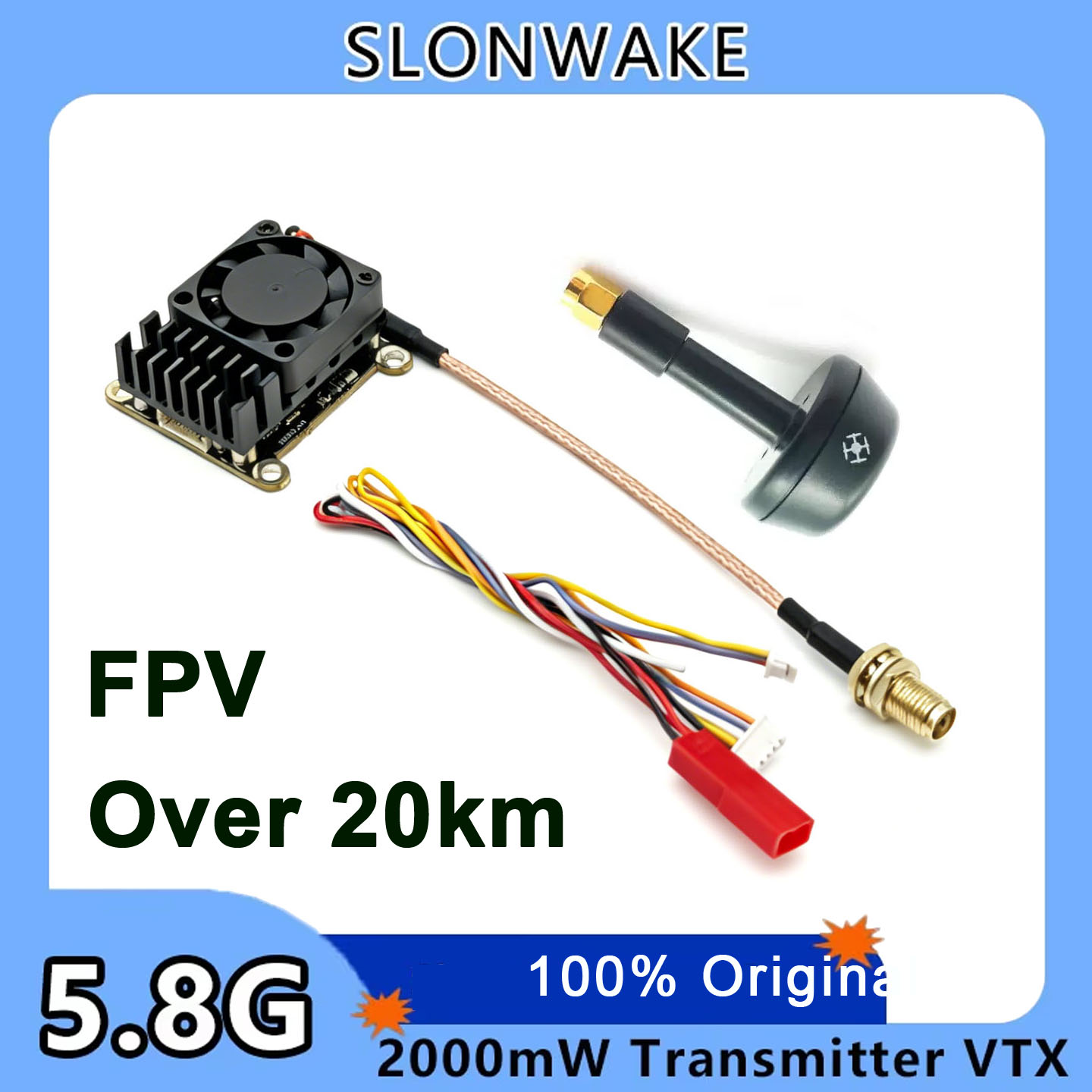 Yeni yükseltme 5.8Ghz 2W ayarl - Fpv Drone Frame incelemesi ve fiyatı